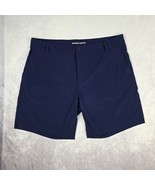 Rhone Resort Shorts Mens 36 Blue Performance Stretch Hybrid Golf 36x8&quot; I... - $34.64