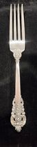 Wallace 1941 Grande Grand Baroque Sterling Silver Dinner Fork 7.5" - $296.01