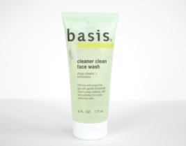 Basis Cleaner Clean Face Wash Oil Free Soap Free Gel Deep Clean Refresh 6 oz - £35.85 GBP