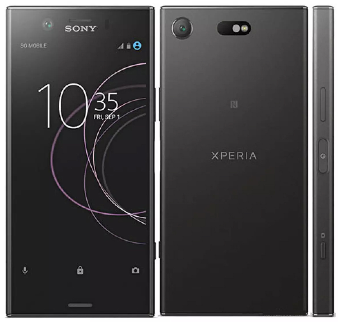 Sony Xperia xz1 compact g8441 4gb 32gb 19mp fingerprint 4.6 android phone black
