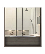 Medicine Cabinet With Mirror Lexington, Bathroom, Light Gray - $162.99