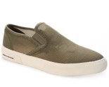 Sun + Stone Men&#39;s Lyle Slip-On Sneakers in Olive-Size 11M - $26.99