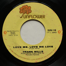 Frank Mills - Love Me, Love Me Love / Windsong 45 rpm Vinyl 7&quot; Single - £5.68 GBP