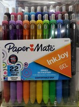 Paper Mate InkJoy Gel Pens, Medium Point (0.7mm), Assorted Colors, 22 Count - £20.16 GBP