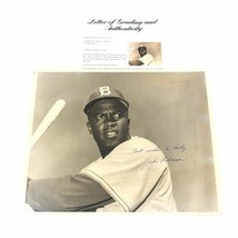 Jackie Robinson Signed 11x14 photo PSA/DNA Brooklyn Dodgers Auto 8 LOA - £23,593.51 GBP