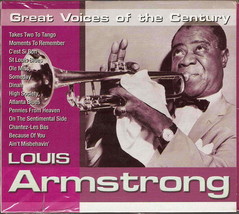 Louis Armstrong Great Voices Of The Century 14 Tracks Cd - £10.45 GBP