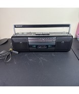 Sony CFS-220 Soundrider AM/FM Stereo Cassette-Corder Auto Reverse - READ  - $1,025.71 MXN