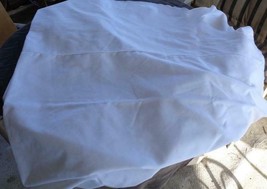 Beautiful White Cotton Round Tablecloth - Vgc - Great Size - Perfect For Parties - £35.08 GBP