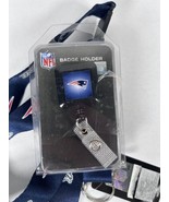 New England Patriots Lanyard And Badge Holder NFL New In Package - £14.85 GBP
