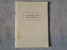 The Village Poet by Franklin Horatio Smith - 19th century verse about Vermont - £7.47 GBP