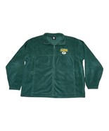 NFL Green Bay Packers Fleece Full Zip Football Jacket 2XL XXL Soft Light... - £29.41 GBP