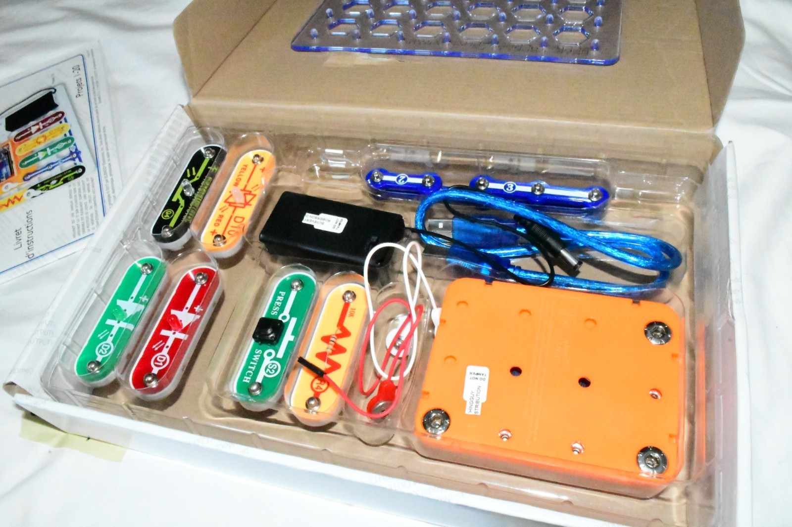 Snapino Snap Circuits Elenco Coding set MINT COMPLETE RARE W3A4 Item image 4
