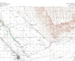 Battle Mountain Quadrangle, Nevada 1957 Map Vintage USGS 1:62,500 Topogr... - $21.99