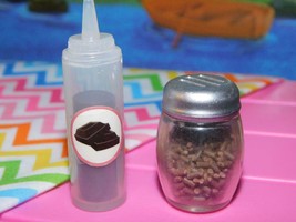 Our Generation Sweet Stop Ice Cream Truck Accessory Chocolate Sprinkle &amp; Shaker - £12.61 GBP