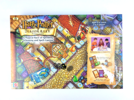 Harry Potter Diagon Alley Mattel 2001 Board Game Near Complete Missing 1... - $19.79