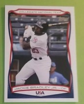 2010 Topps Usa Baseball Jackie Bradley Jr. #USA-24 Free Shipping.. - $1.79