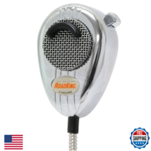 Road King RK56CHSS Chrome Noise Canceling CB Microphone with Chrome Flex... - $92.04
