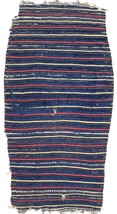 Handmade antique Moroccan Berber collectible kilim 2.7&#39;x5.2&#39; (83cmx160cm) 1880s - £1,870.49 GBP