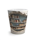 3D Bookshelf Latte Mug - $470.20 MXN