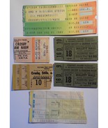 CSNY CROSBY STILLS NASH &amp; YOUNG 6 Vintage Ticket Stubs &#39;75 Miami U. 82 M... - $40.45 CAD