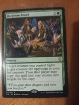 Barroom Brawl Magic The Gathering Rare Commander Legends Baldurs Gate 21... - $2.37