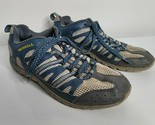 MERRELL Mens Hiking Athletic Shoes Sneakers 9.5 Blue Gray - $34.99