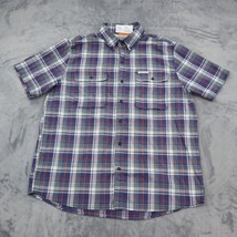 Field Stream Shirt Mens XL Multicolor Button Up Short Sleeve Collared Top - £20.32 GBP