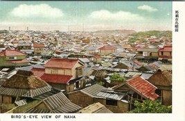 Japan Okinawa Bird&#39;s Eye View of Naha City Postcard T17 - £9.40 GBP