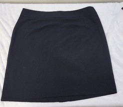 Jessica London Women&#39;s Plus Size 22 Pencil Skirt BLACK Polyester Rayon Spandex - £15.41 GBP