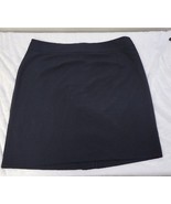 Jessica London Women&#39;s Plus Size 22 Pencil Skirt BLACK Polyester Rayon S... - £14.93 GBP