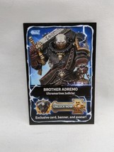Warhammer Combat Card Brother Adremo Ultramarines Judiciar DLC Code - £14.08 GBP