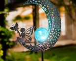 Garden Solar Lights Outdoor Decorative Moon Solar Lights With Fairy Outd... - $49.99