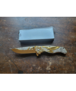 Falcon Knife Gold Eagle Pocket Knife - $55.59 CAD