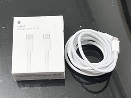 Genuine Apple USB-C Charge Cable (2m) MLL82AM/A Model A1739 - Original - £15.94 GBP