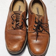 Jarman Lace Up Leather Upper Shoes Round Toe Oil Resistant Mens Size 10 - €20,31 EUR