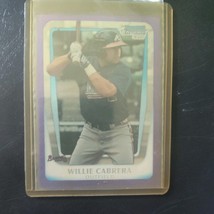 32579 2011 Bowman Chrome Prospects Purple Refractors #BCP62 Willie Cabre... - $1.98