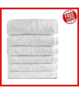 Elegant 6-Piece Hand Towels Set - 100% Cotton, Highly Absorbent &amp; Comfy ... - $780.31 MXN
