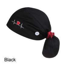 Women &amp; Men Wor Cap With Button Adjustable Long Hair Cap  Holder Tie Back Hats C - £151.84 GBP