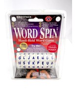 Vintage 2006 Word Spin Hand Held Game Brain Teaser Puzzle Mind GeoSpace NEW - £11.76 GBP