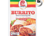 6x Packets Lawry&#39;s Burrito Flavor Spices &amp; Seasoning Mix | No MSG | 1.50oz - $20.56