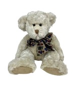 Bombay Company Russ Berrie Jackson 16&quot; Cream Plush Bear - $369.07 MXN