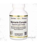 California Gold Nutrition Silymarin Complex 120 VCaps Liver Health - Ori... - $38.75