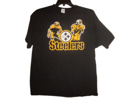 Pittsburgh Steelers Football Club Short Sleeve T Shirt Size XLarge Black... - $10.99