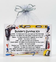 Builder&#39;s Survival Kit - Fun, Novelty Gift &amp; Greetings Card / Secret Santa - £6.57 GBP