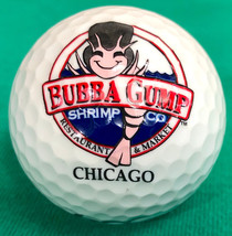 Golf Ball Collectible Embossed Bubba Gump Chicago Shrimp Nike - £5.68 GBP