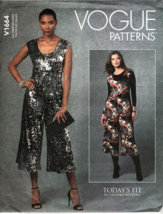 Vogue V1664 Misses All Sizes Sandra Betzina Jumpsuit Uncut Sewing Pattern - £18.19 GBP