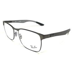 Ray-Ban Eyeglasses Frames RB8416 2620 Matte Gunmetal Gray Carbon Fiber 55-17-145 - £117.79 GBP