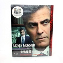 New Sealed Movie Mone Monster Steelbook Iron box BD Blu-ray BD50 Chinese - £24.91 GBP