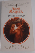 brittle bondage by anne mather paperback fiction novel - £4.72 GBP