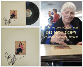Judy Collins signed Whales &amp; Nightingales album vinyl record proof autog... - $247.49